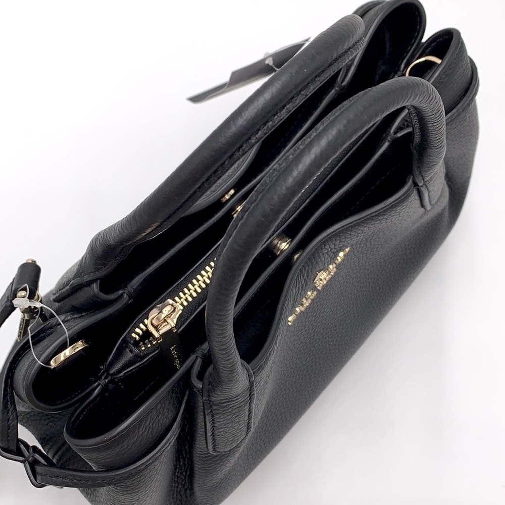 Kate Spade Dumpling Small Satchel Bag in Black color - Picture 8 of 16